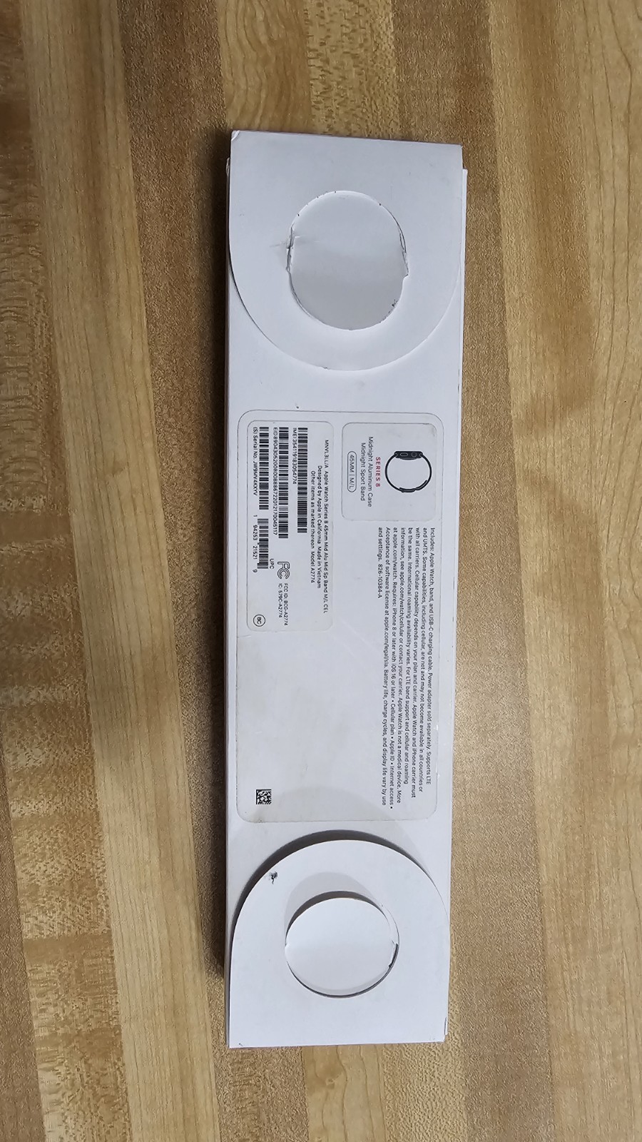 Apple Watch Series 8 GPS + Cellular 45mm Midnight Aluminum Case with Sport Band