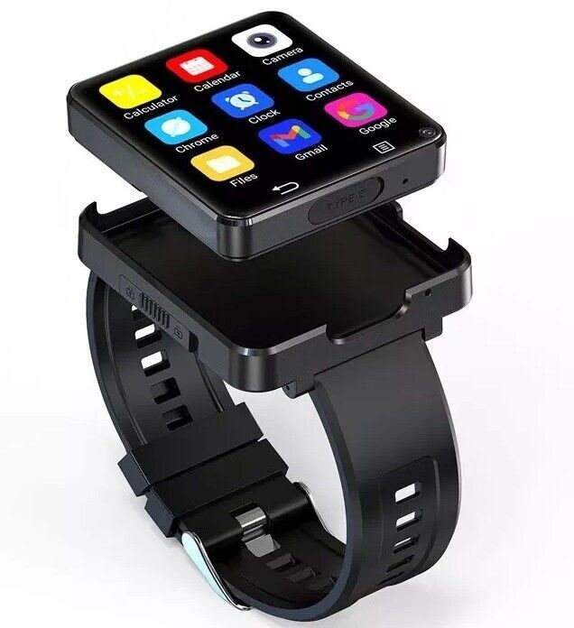 3+32GB SMART WATCH 2.64″ HD Screen 4G,5MP +5MP Dual cameras SIM GPS Android 11.0