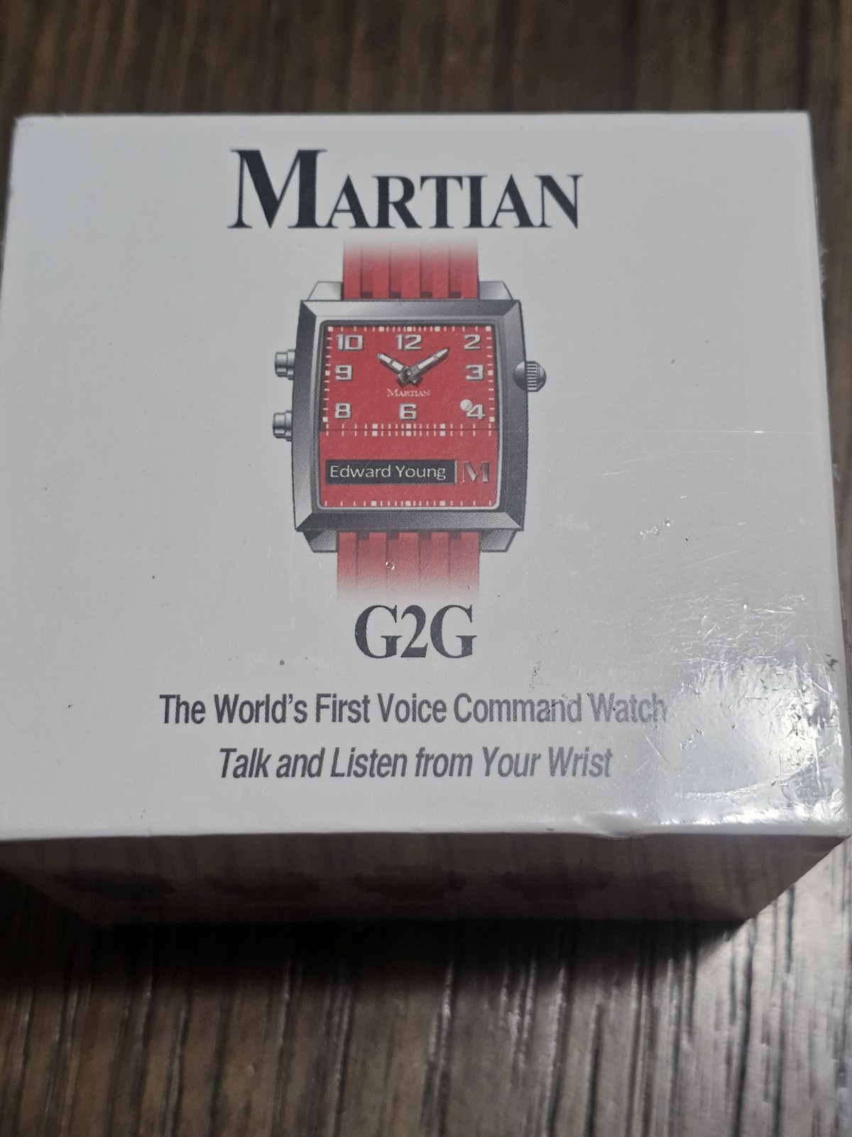 Martian G2G Smart Watch Analog Voice Activated Rare Brand New Limited Edition