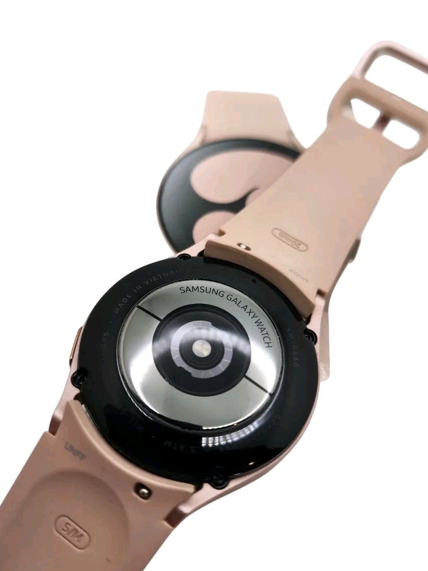 Samsung Galaxy Watch4 SM-R860 40mm Aluminum Case Sport Band Rose Gold Pink S/M
