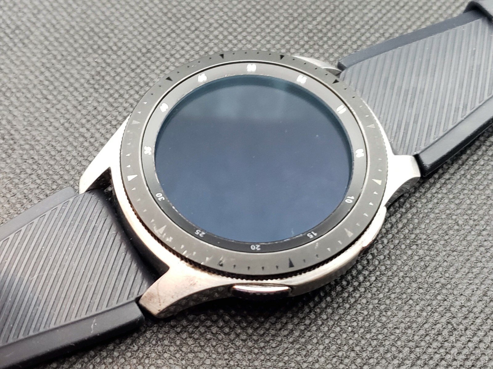 Samsung Galaxy Watch Sm-r800 46mm Silver Smartwatch Bluetooth WiFi