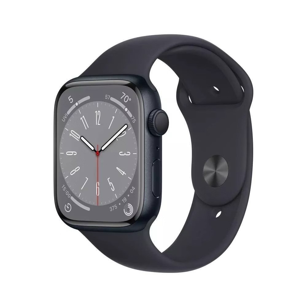 Apple Watch Series 8 (GPS) 45mm Aluminium Case (Midnight) with Sport Band (Good)