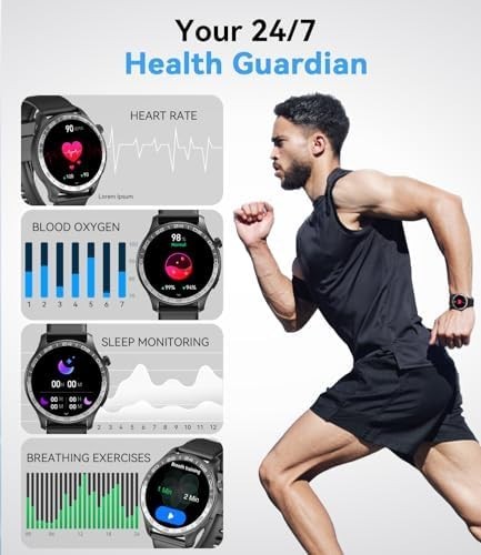 Smart Watch For Women/Men Waterproof Smartwatch Bluetooth iPhone Samsung Android