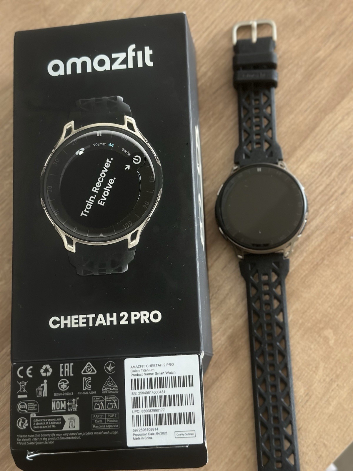 Amazfit Cheetah 2 Pro Running Watch – Fitness Training Watch