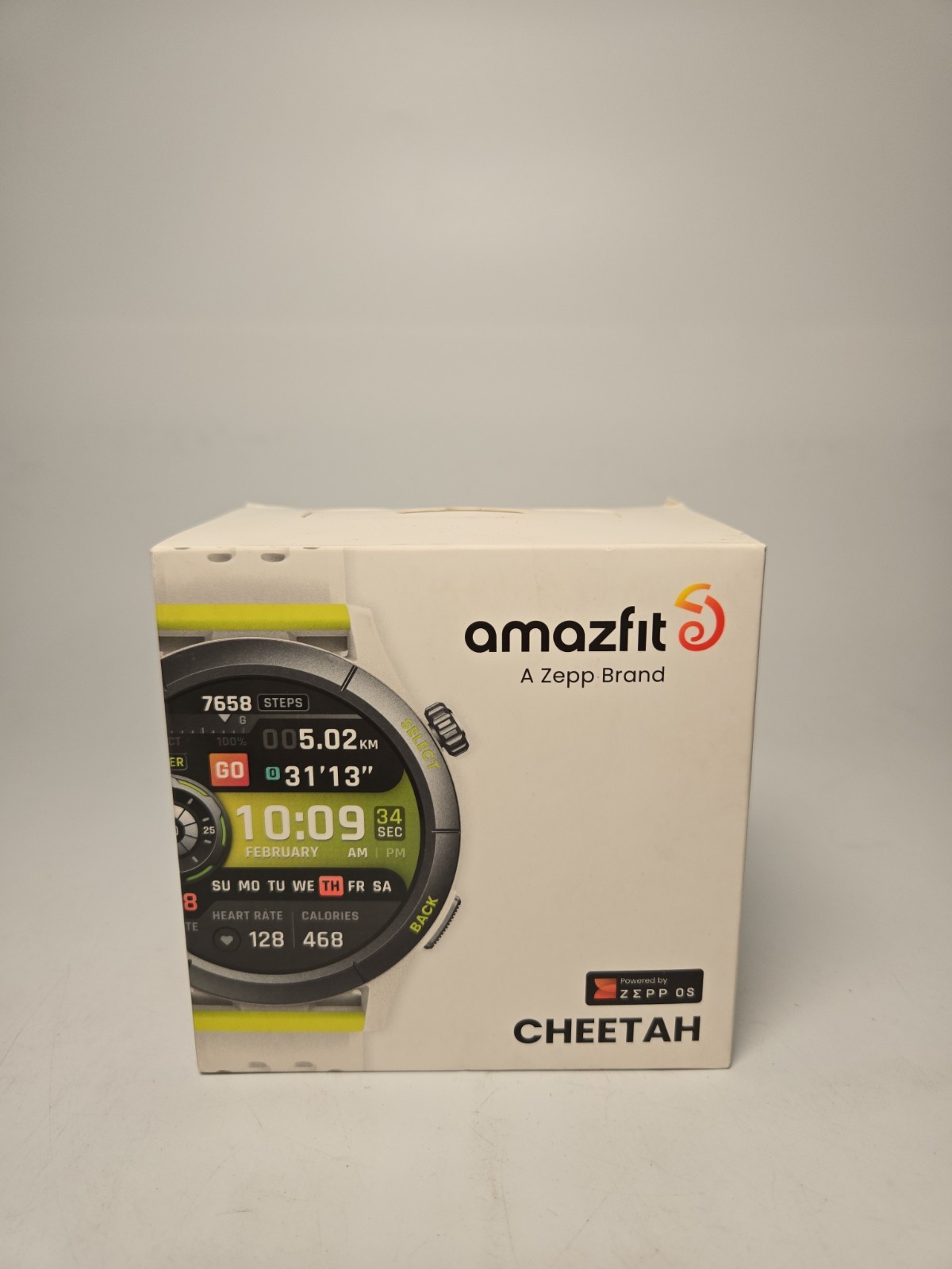 Amazfit Cheetah (Round) Smart Watch Speedster Grey AMOLED GPS Fitness Tracker