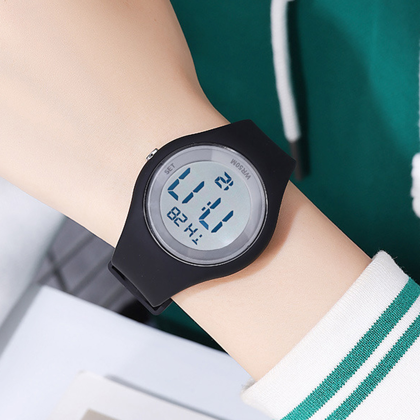 Kids Sports Watch Pedometer Kids Digital Watch For 5 To 15 Years Old Boys Gi NIC