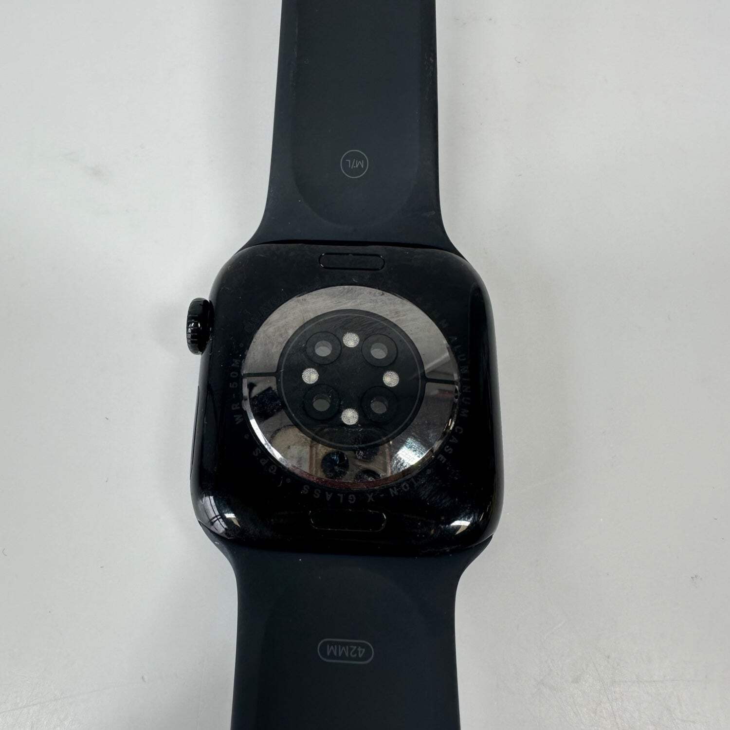 GPS Only Apple Watch Series 11 42MM Jet Black Aluminum Black Sport Band A3331