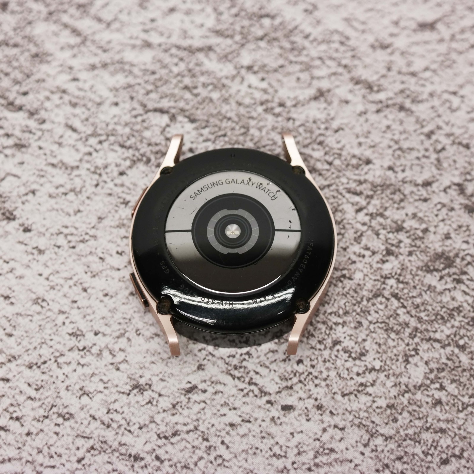 Samsung Galaxy Watch4 SM-R860 40mm Aluminum Pink Gold BROKEN