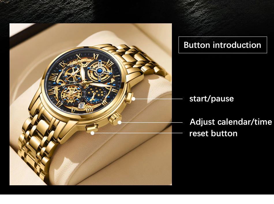 2023 Luxury Men Quartz Watch Fashion Business Casual Sports-DT8973