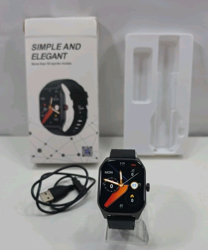 Elegant Bluetooth Smartwatch for Men & Women: Health Tracker with Call Functions