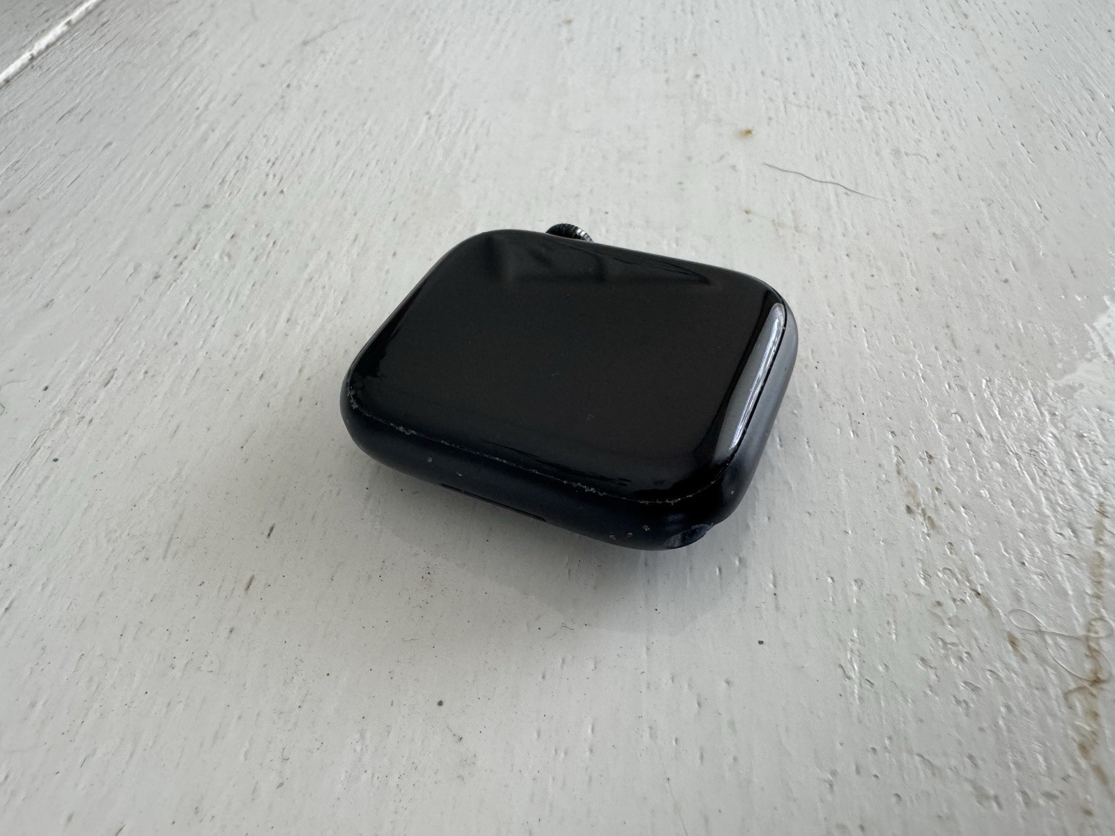 Apple Watch Series 7 45mm Aluminum Case with New Trail Style Band Midnight