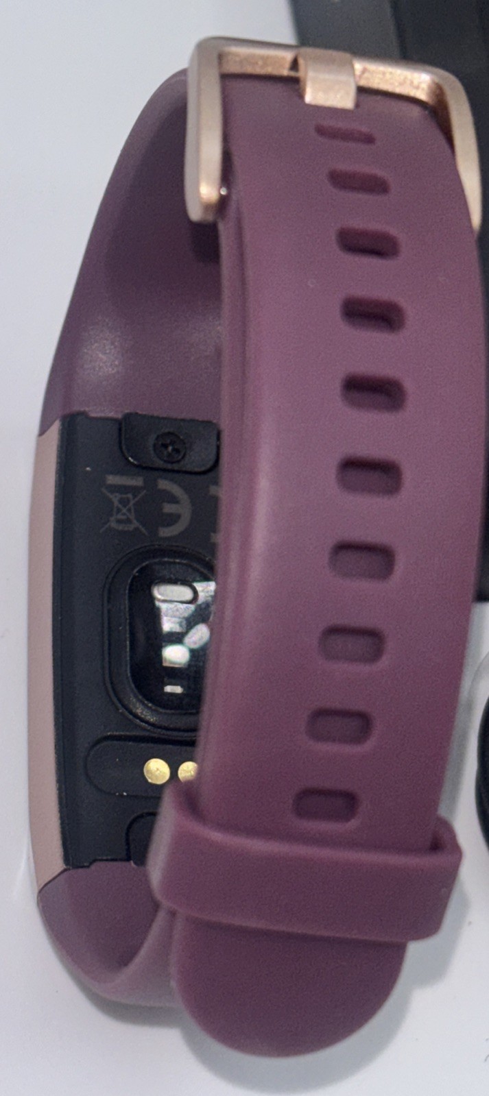 Fit Watch Black 1.10″ Color Display Activity Tracker for Android iOS Purple