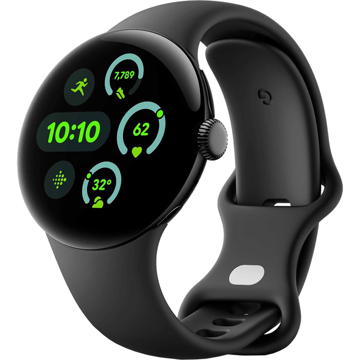 Google Pixel Watch 3 45mm Matte Black / Obsidian 32GB + 2GB 4G + Bluetooth NEW