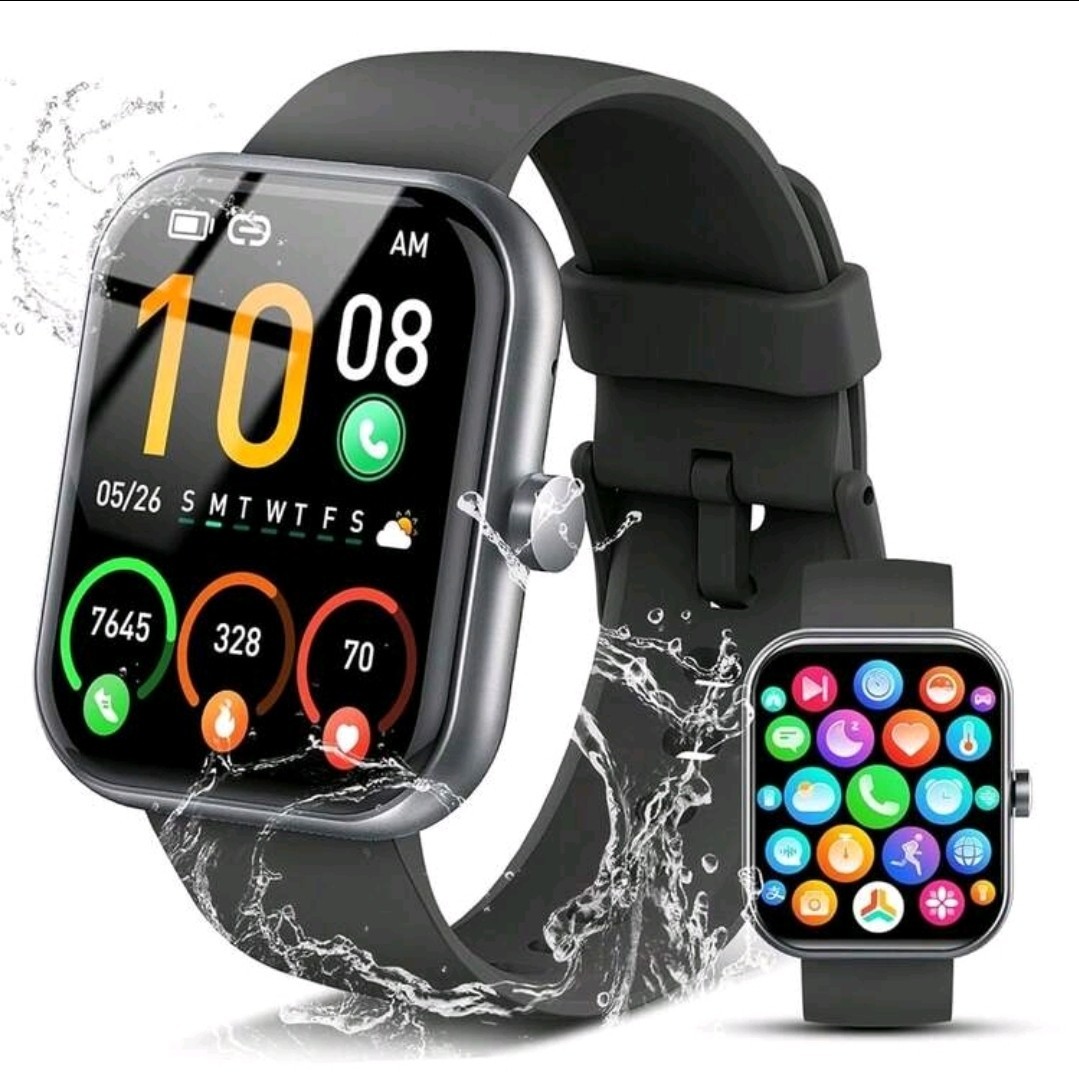 Smart Watch Women Men Heart Rate Blood Pressure Blood oxygen Fitness Tracker US