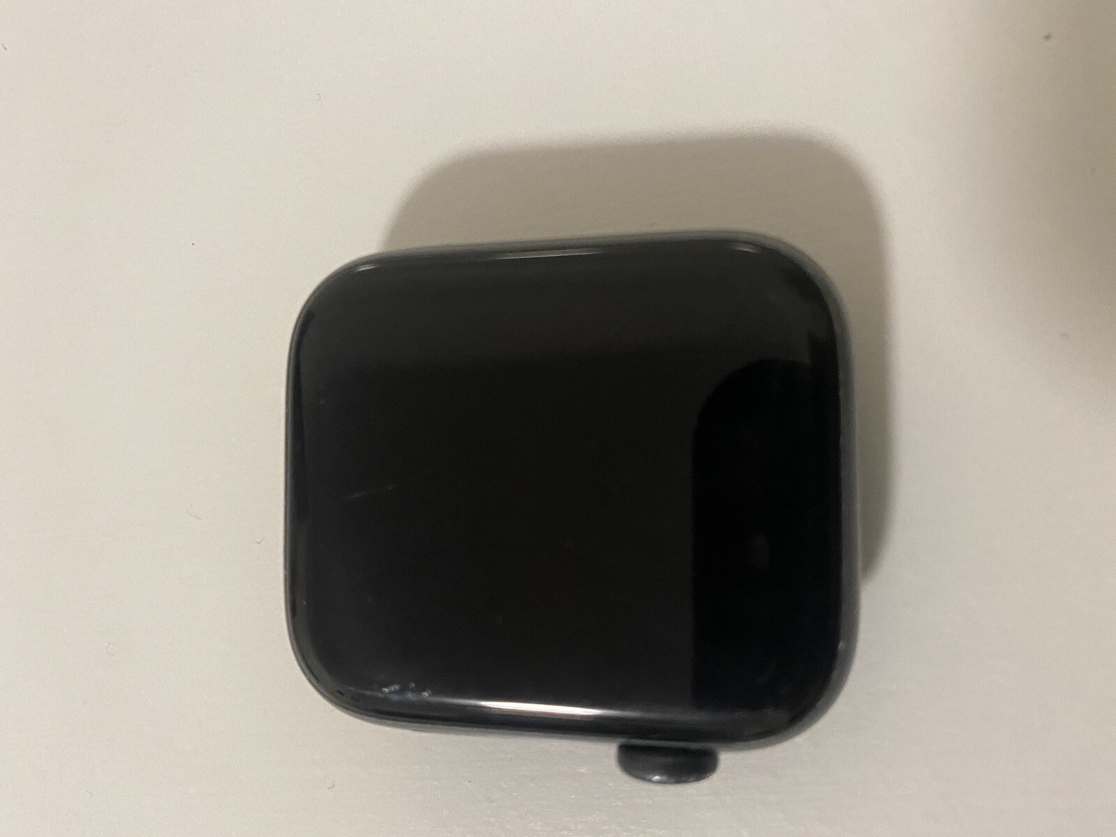 Apple Watch Series 5 44mm Space Gray Aluminium Case with Black Sport Band – S/M