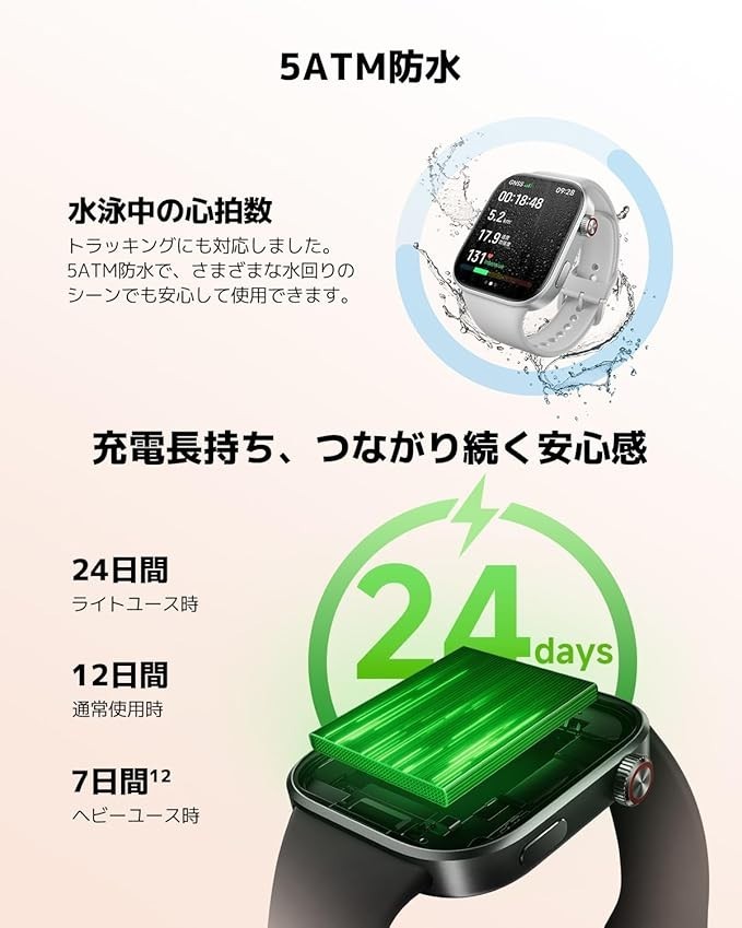Xiaomi Redmi Watch 6 Smartwatch 2.07″OLED display Obsidian Black M2523W1 JP