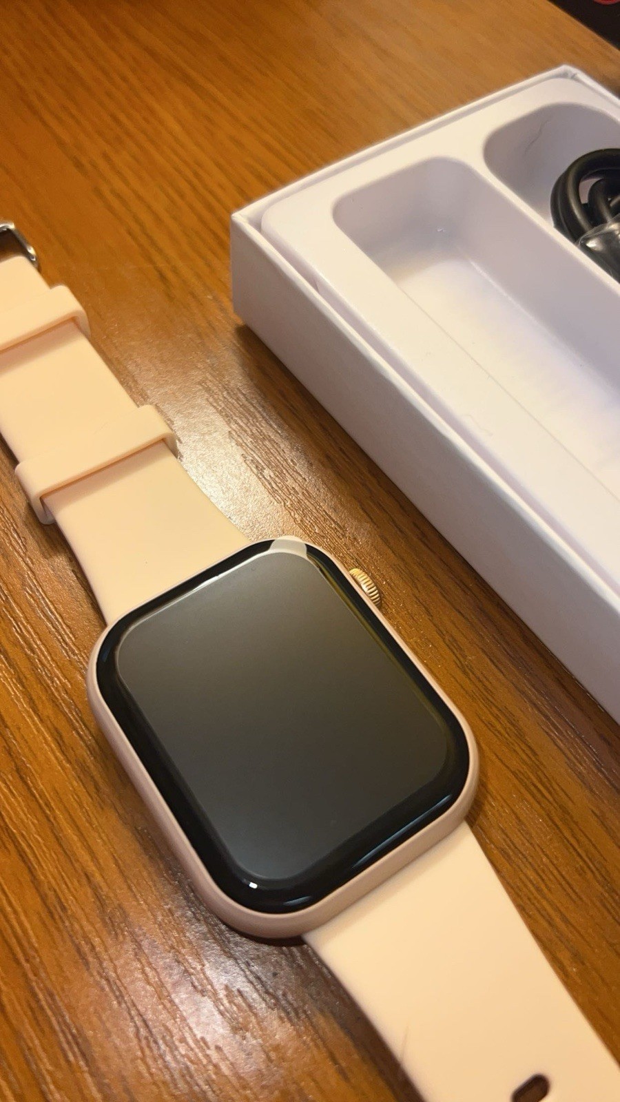 Pink Smartwatch For iPhone Or Android, With Extra Gold Colored Band-NWT