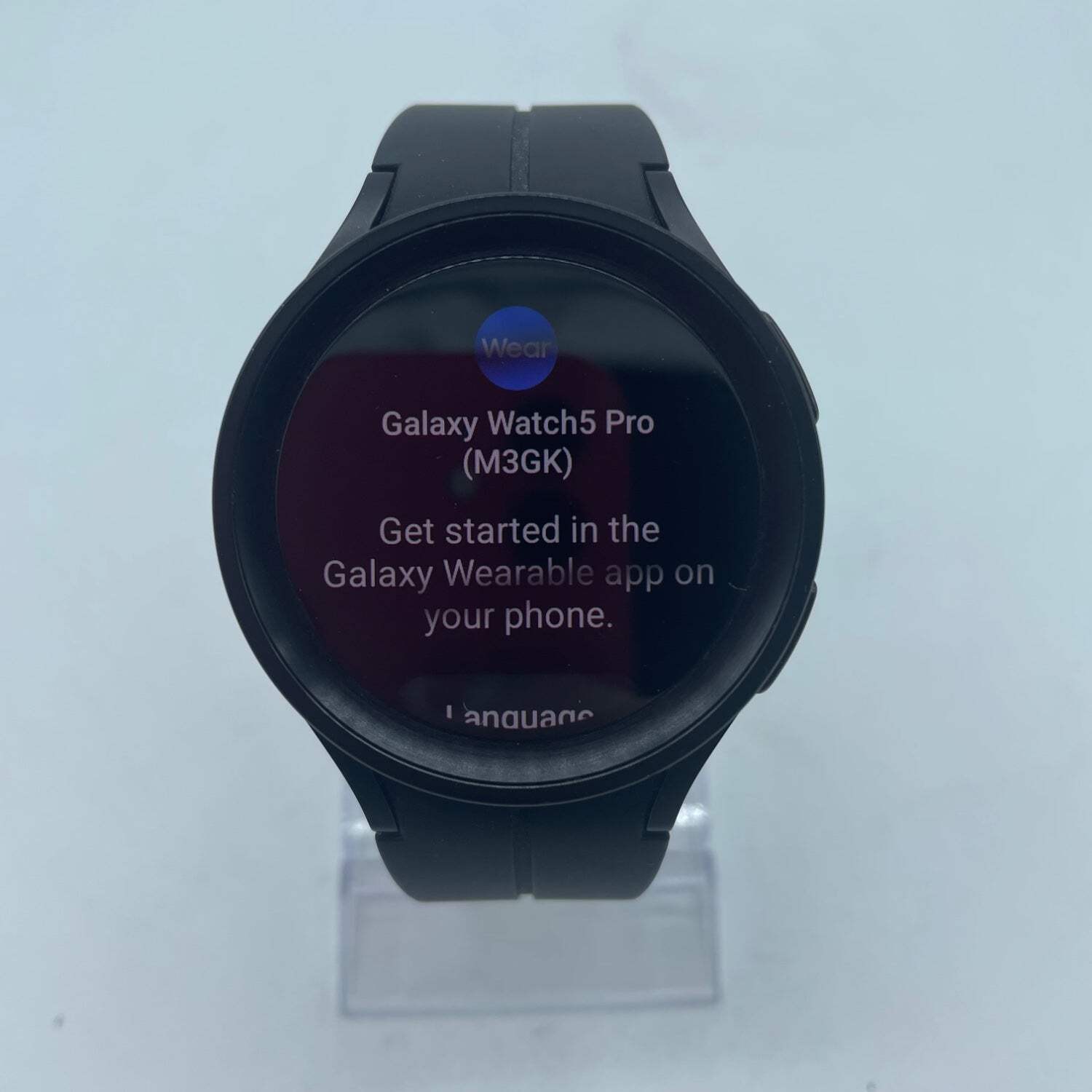 GPS Only Samsung Galaxy watch 5 pro Stainless Steel Smartwatch SM-R925U