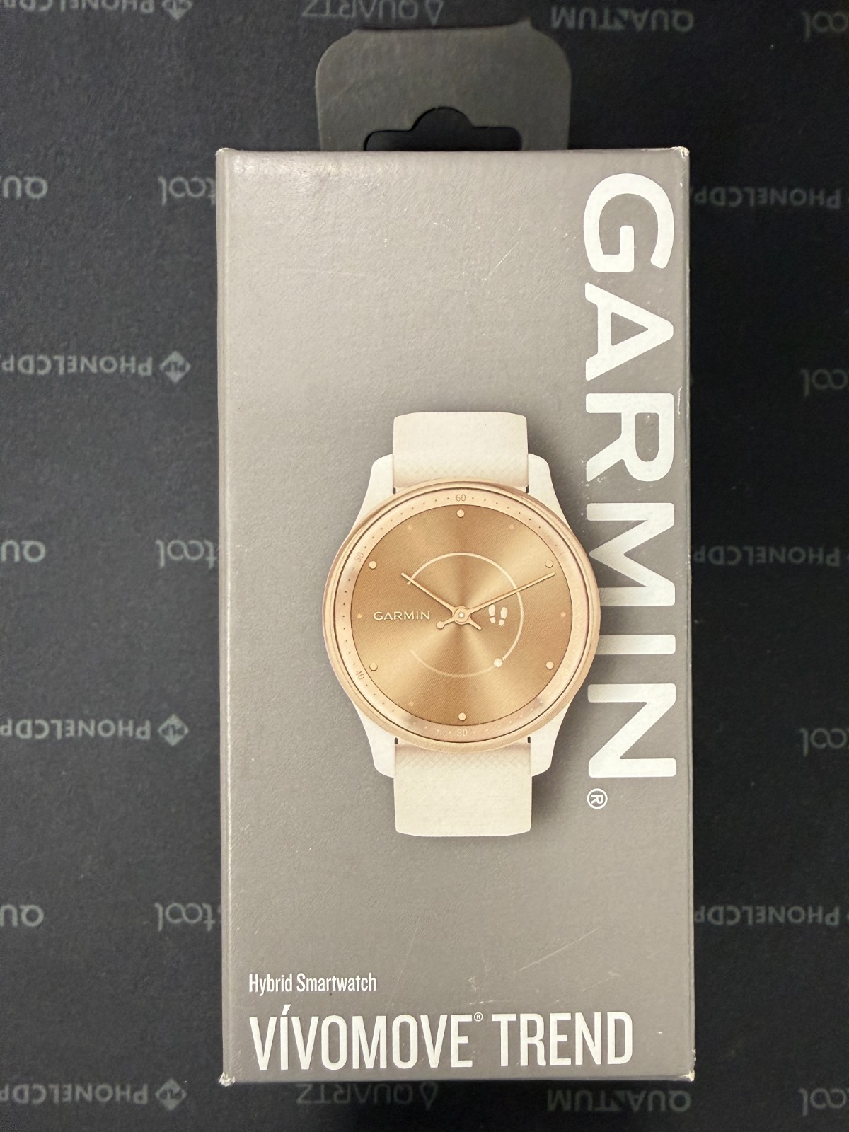 Garmin Vivomove Trend 40mm Hybrid Smartwatch – Ivory