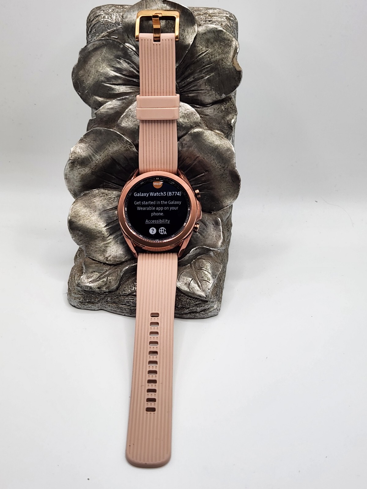Samsung Galaxy Watch 3 SM-R850 41mm Mystic Bronze WiFi/Bluetooth/GPS,used #165