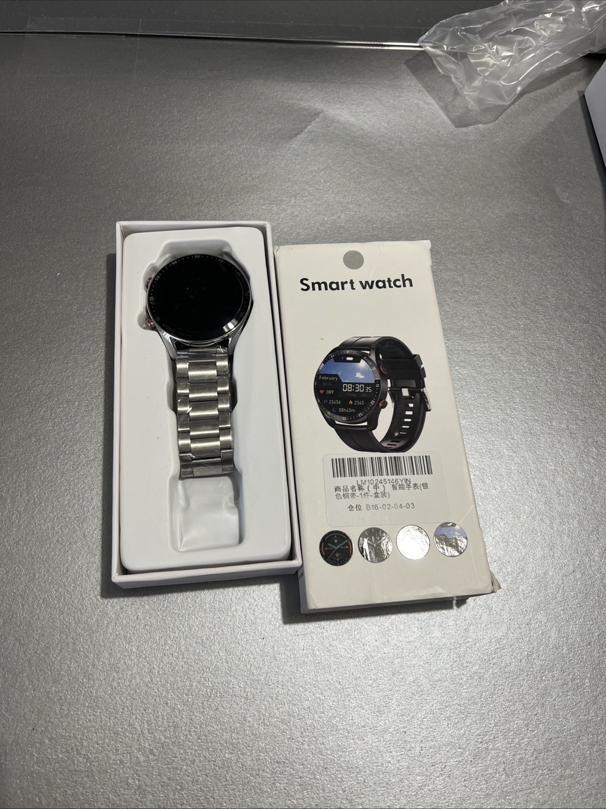 Smart Watch Men Bluetooth Call Smart Sports Fitness Tracker Smartwatch Steel