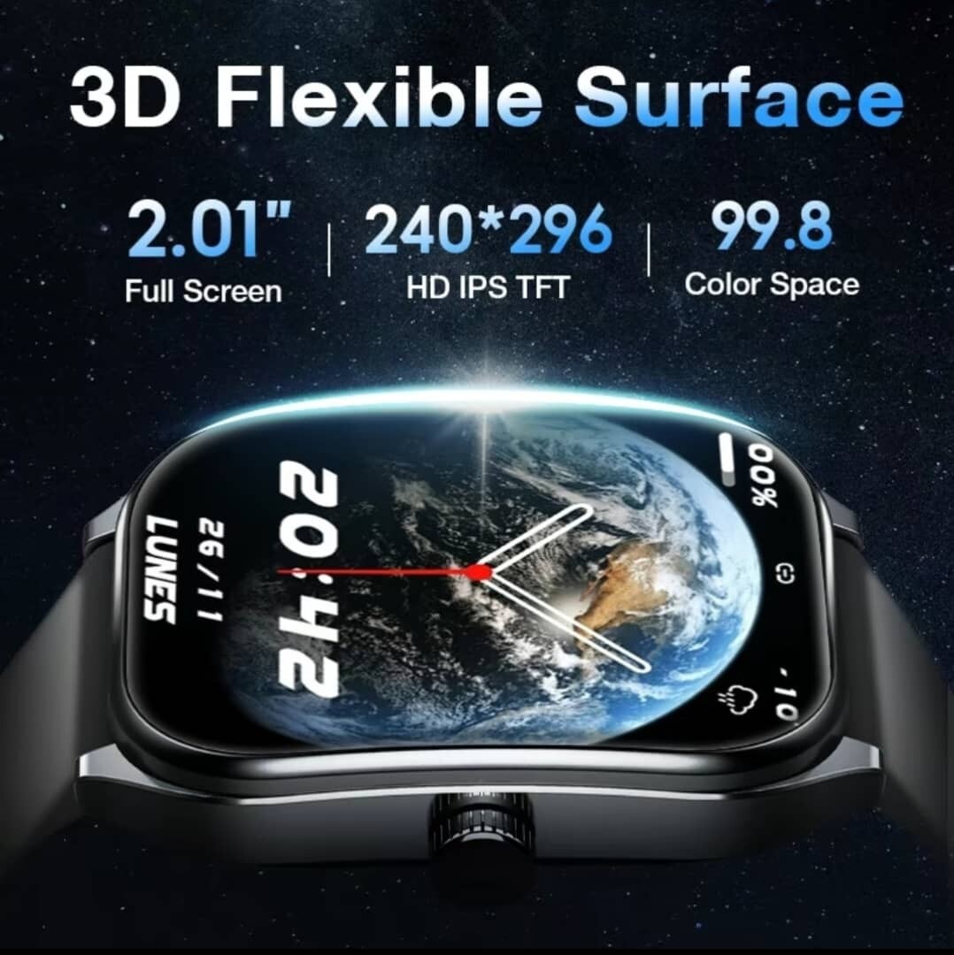 AOLON Smart watch 2.1-Inch HD Curve Screen