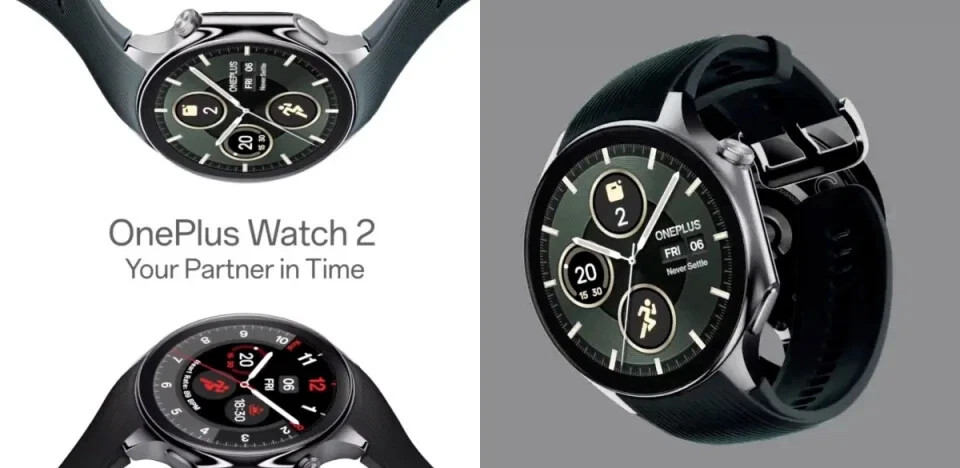 OnePlus Watch 2 Smart Watch 1.43” Display Compass Waterproof Bluetooth GPS