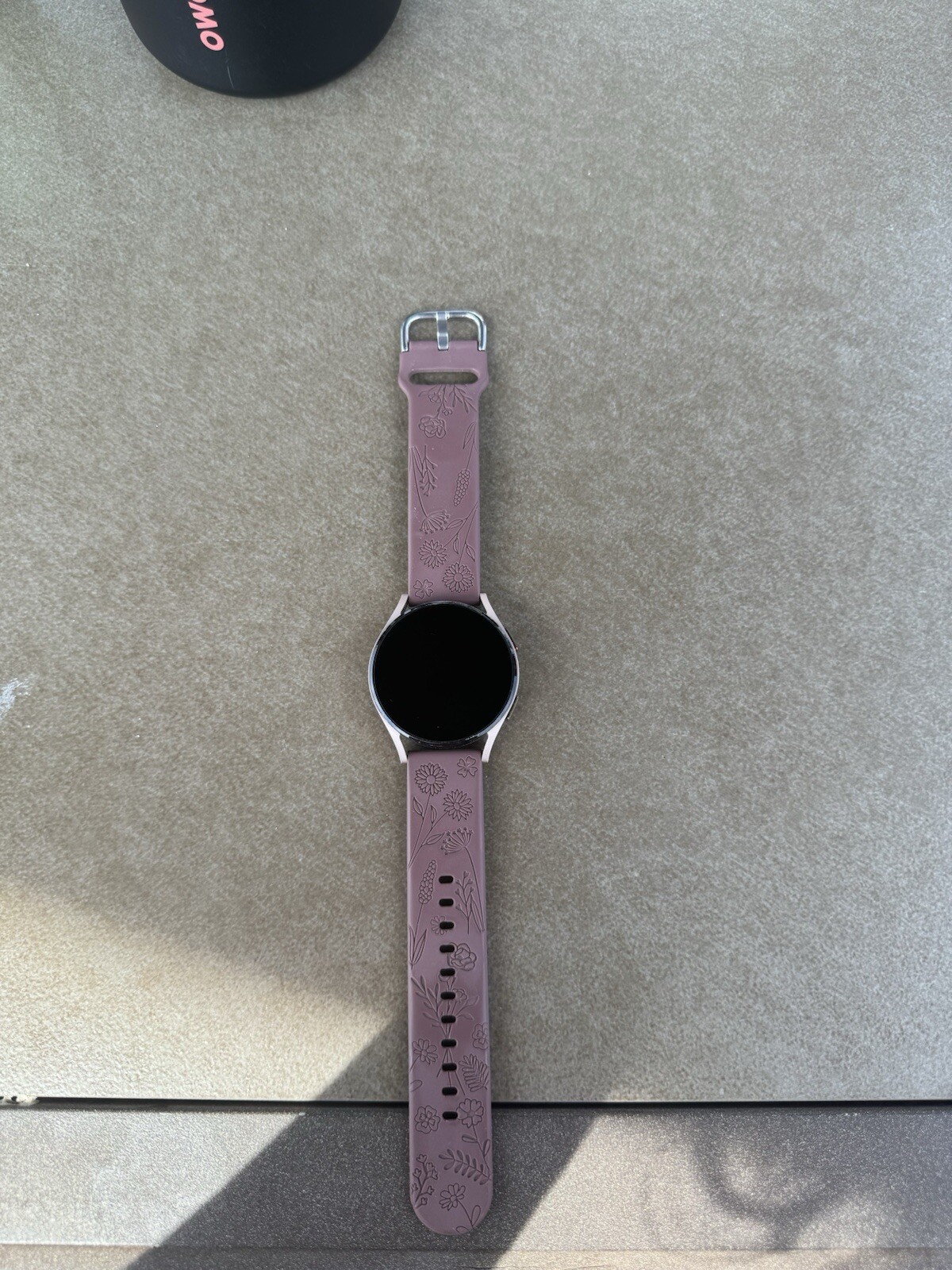 Samsung Galaxy Watch4 SM-R860 40mm Aluminum Case with Sport Band – Pink Gold…
