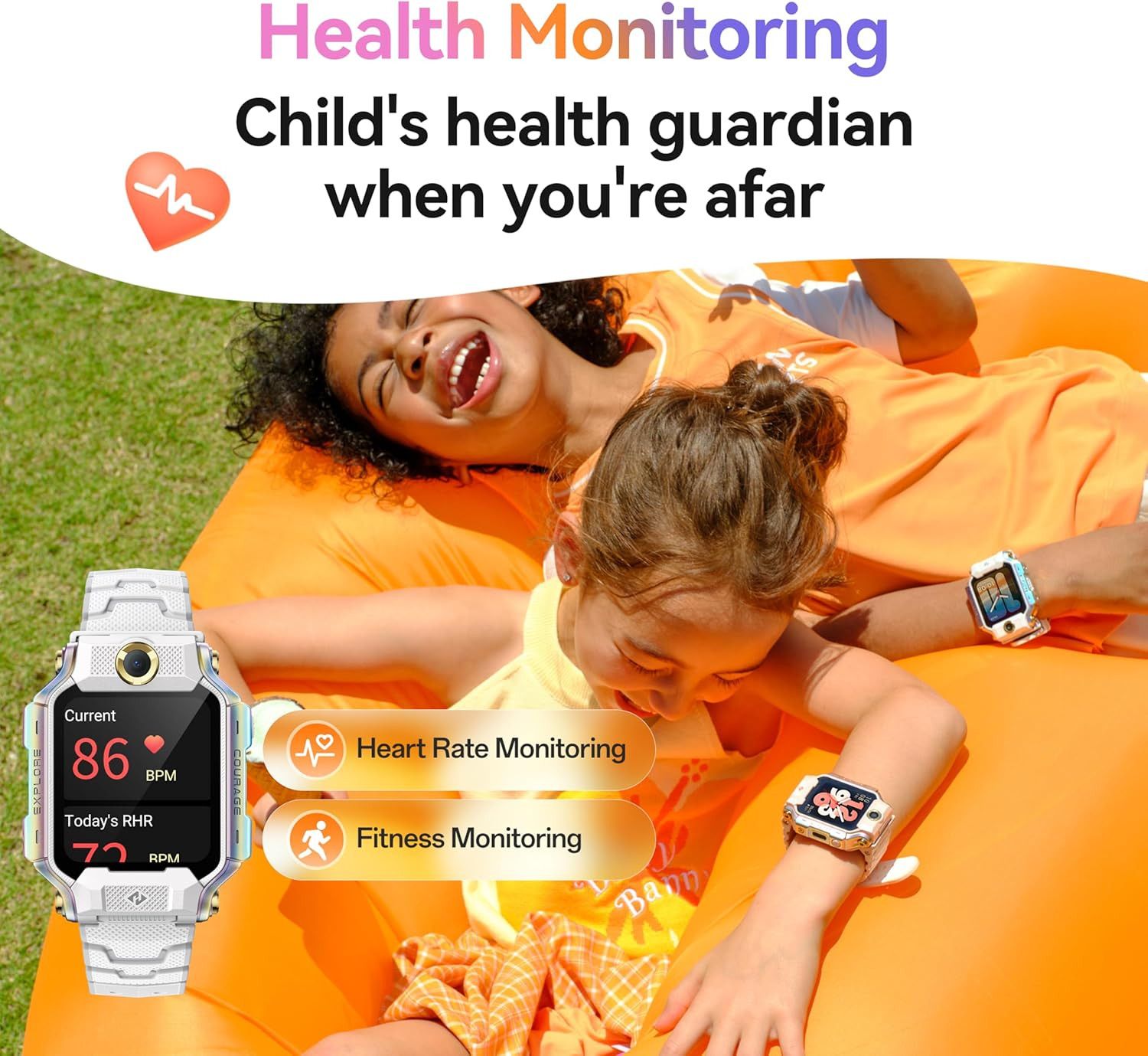 X10 Kids Smartwatch, Verizon Exclusive,Kids GPS Watch with Real-Time Locating &