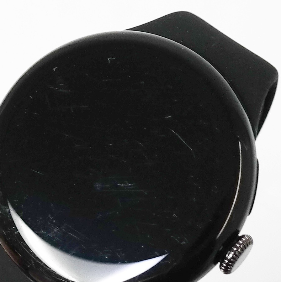 Google Pixel Watch 3 GA05785-US 45mm Smartwatch With Obsidian Band – Matte Black