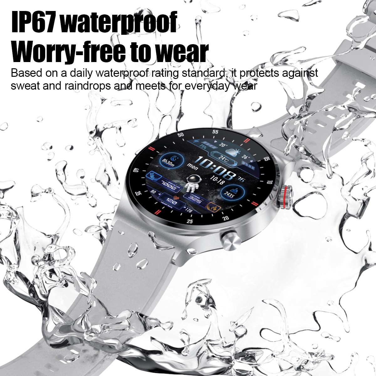 2026 Smart Watch For Men/Women, Waterproof Smartwatch Bluetooth Samsung iPhone