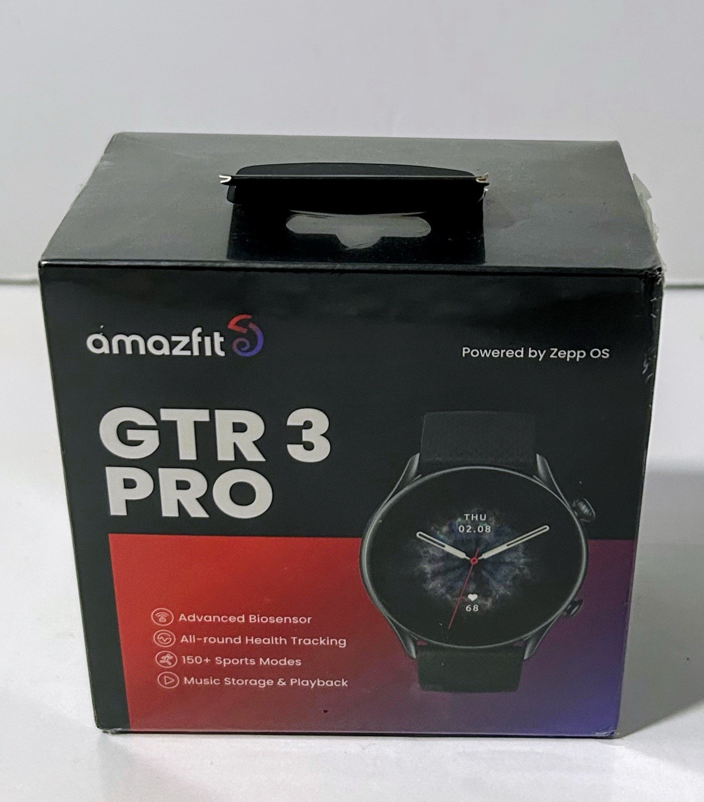 Amazfit A2040 GTR 3 Pro Smartwatch 1.45mm Infinite Black BRAND NEW SEALED