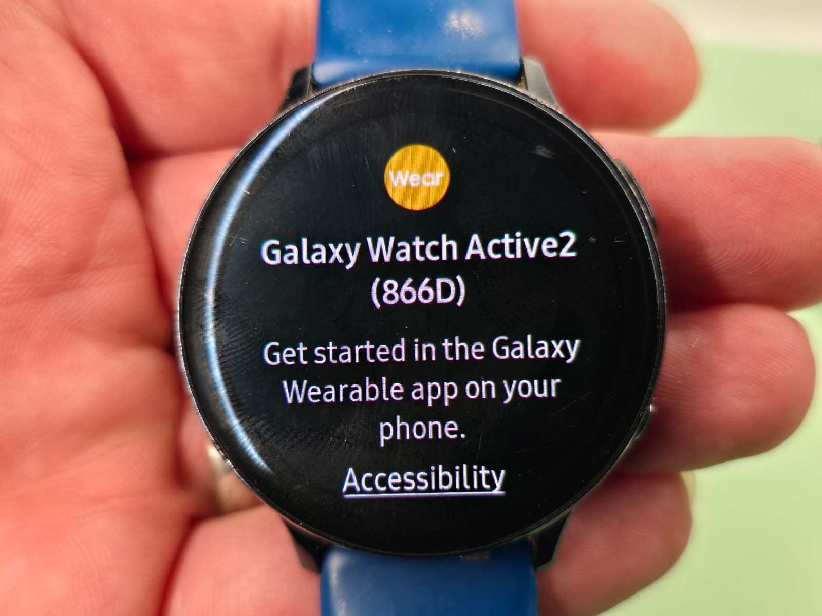 Samsung Galaxy Watch Active 2 44mm Black Stainless Steel LTE SM-R825U WORKING