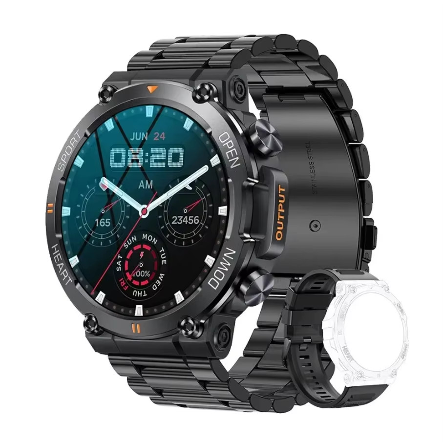 K56Pro Smart Watch for Men Heart Rate Blood Bluetooth Sport 400Mah Long Standby