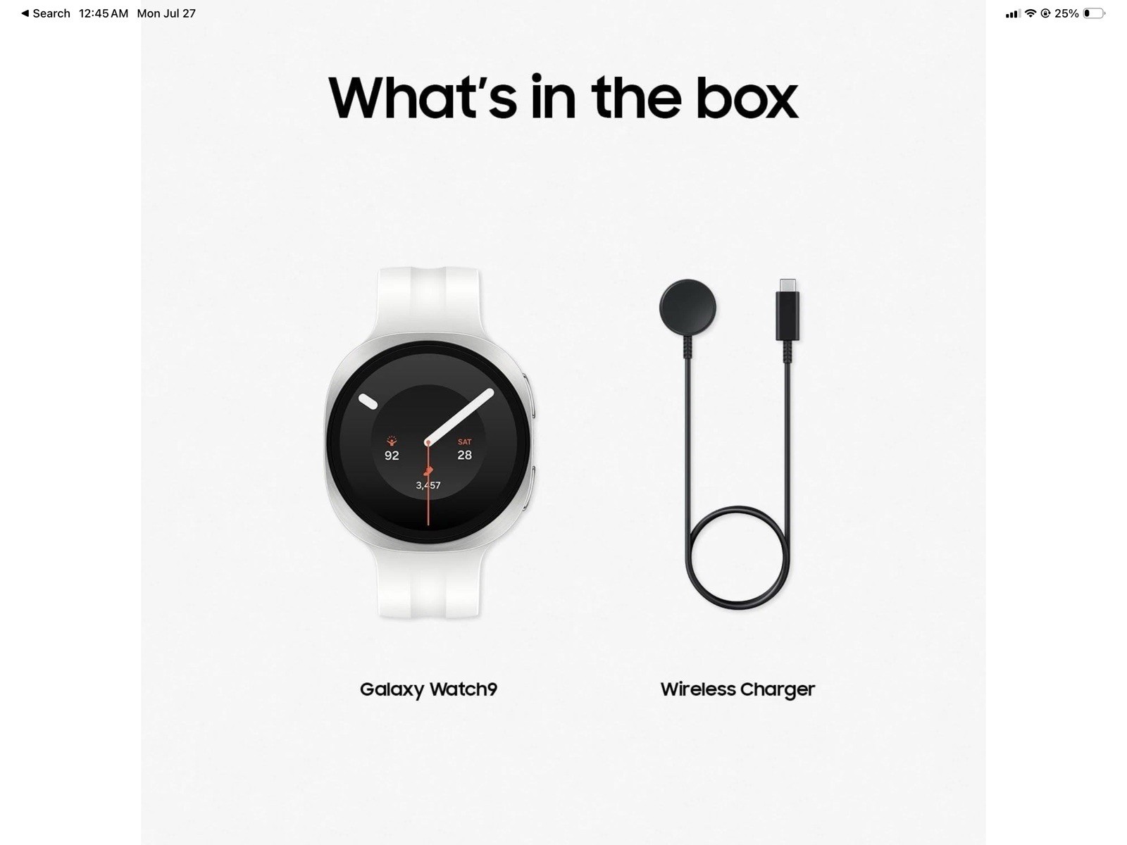Samsung Galaxy Watch9, Cream, 40mm Bluetooth Smartwatch AI Assistant, BRANDNEW