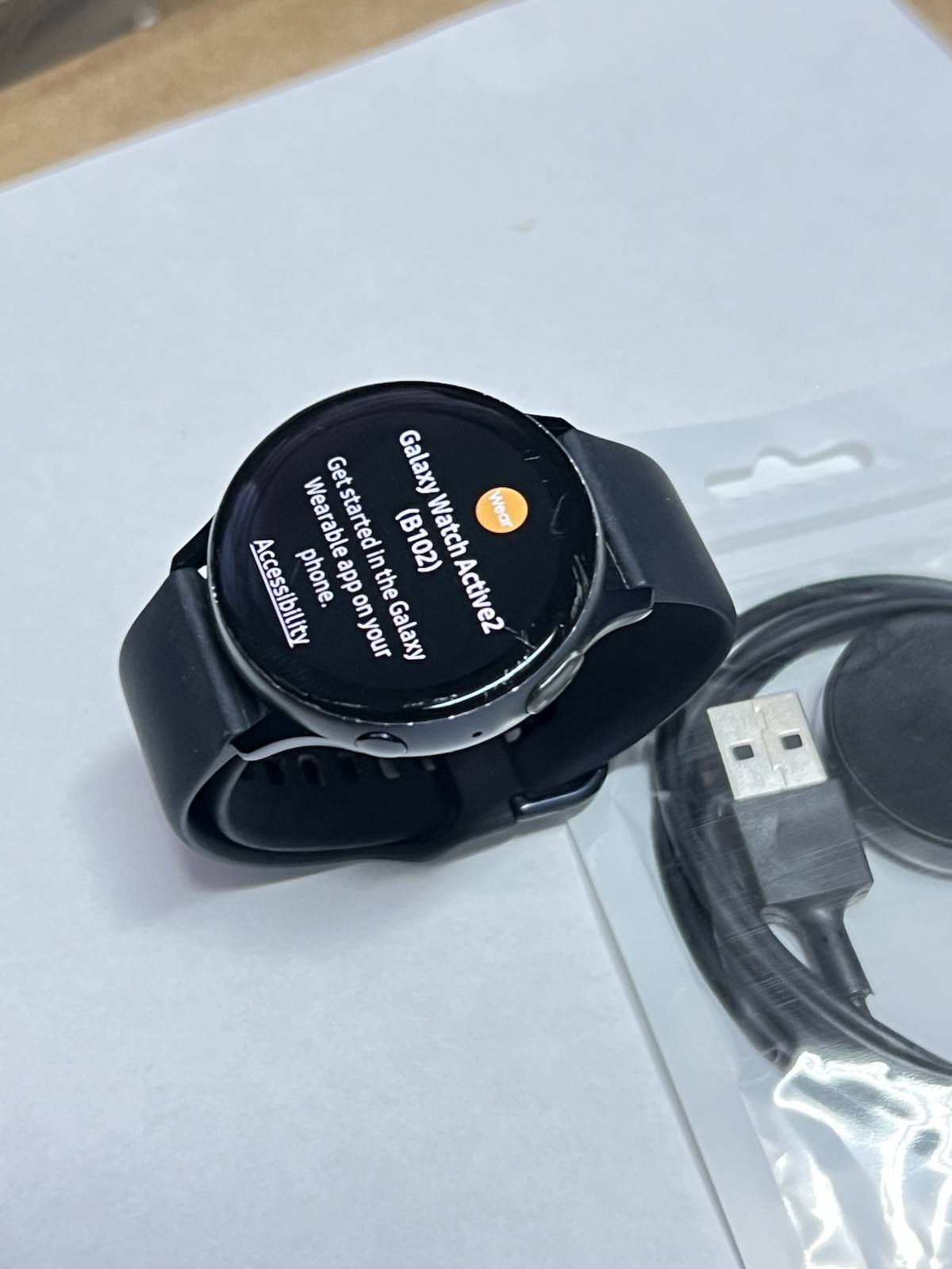 Samsung Galaxy Watch Active 2 SM-R830 40mm Aluminum Case with Sport Band…