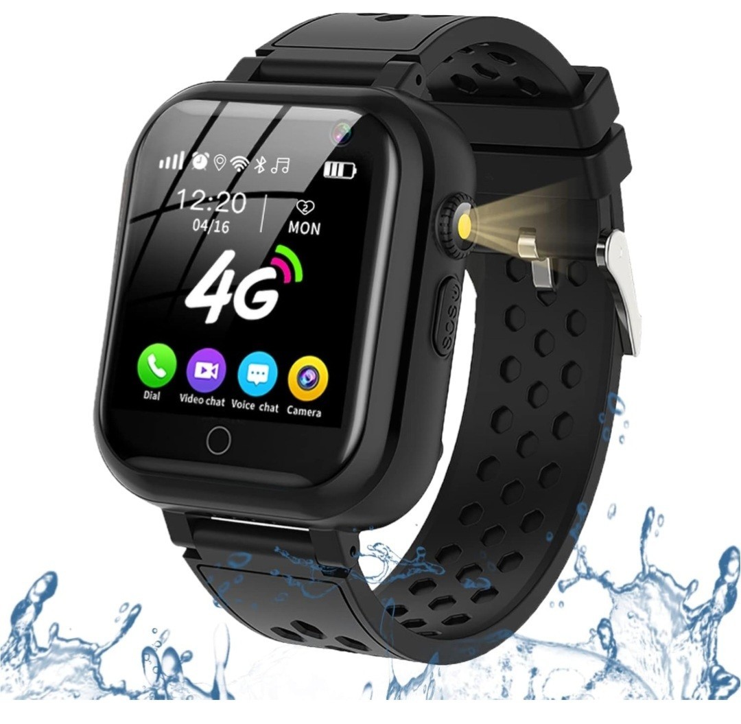 4G Kids Smart Watch DDIOYIUR T16 Phone Blue Video Call Track Play Photo 3-15 Old
