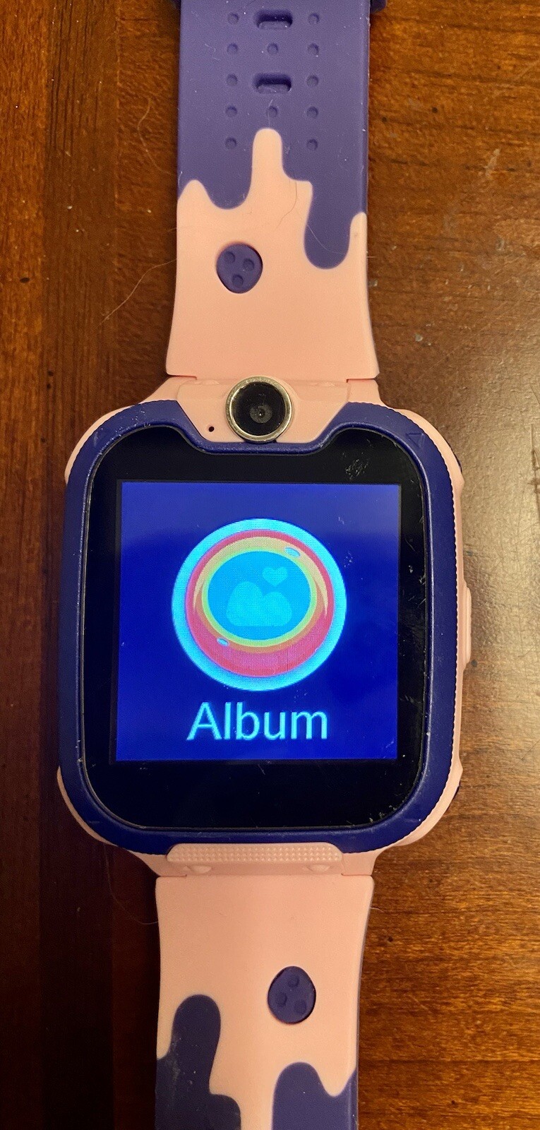 Kids Smartwatch Fits To 8” Wrists Uses SIM Makes Calls Camera Charges With USB