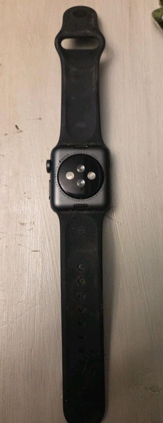 Apple Watch Series 3 42mm A1861 GPS + LTE Space Gray – For Parts (Bb51)