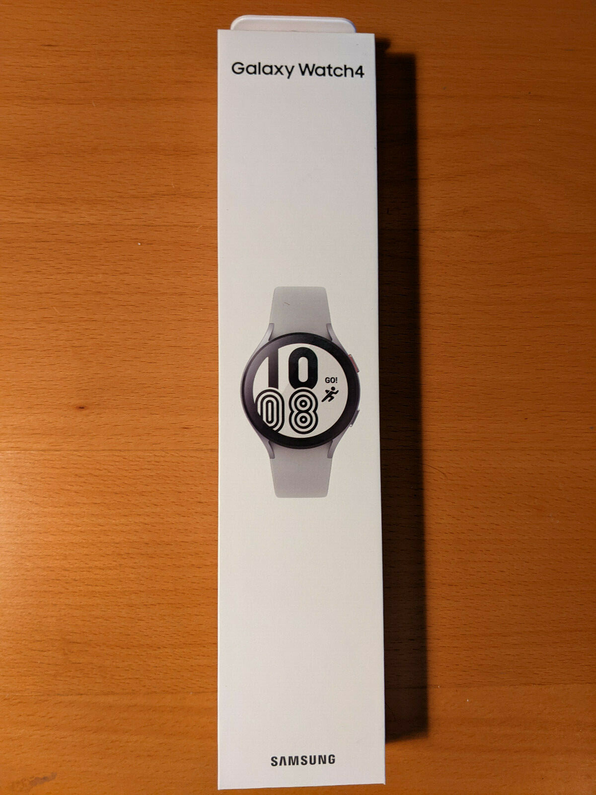 Samsung Galaxy Watch 4 44mm Aluminum Case with Sport Band – Silver (Bluet