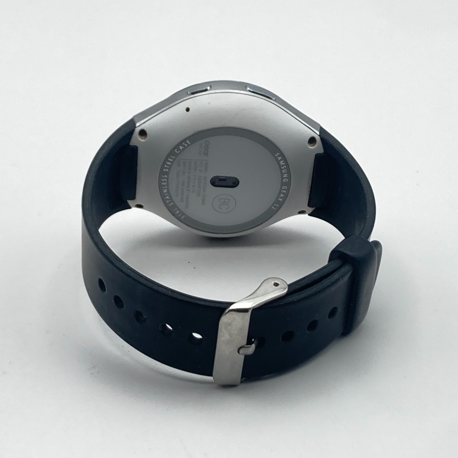 Samsung Gear S2 Smart Watch 44mm SM-R730A Works Silver Tone