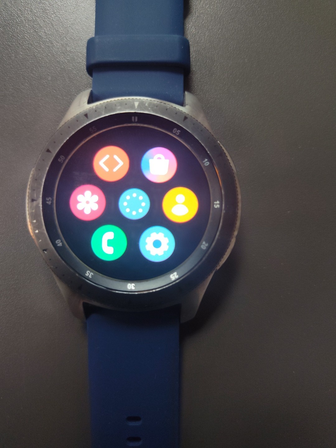 Samsung Galaxy Watch Sm-r800 46mm Silver Smartwatch Bluetooth WiFi