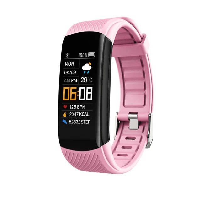 C5S mart Bracelet Heart Rate Blood Pressure Monitor Pedometer Sport Fitness IP67