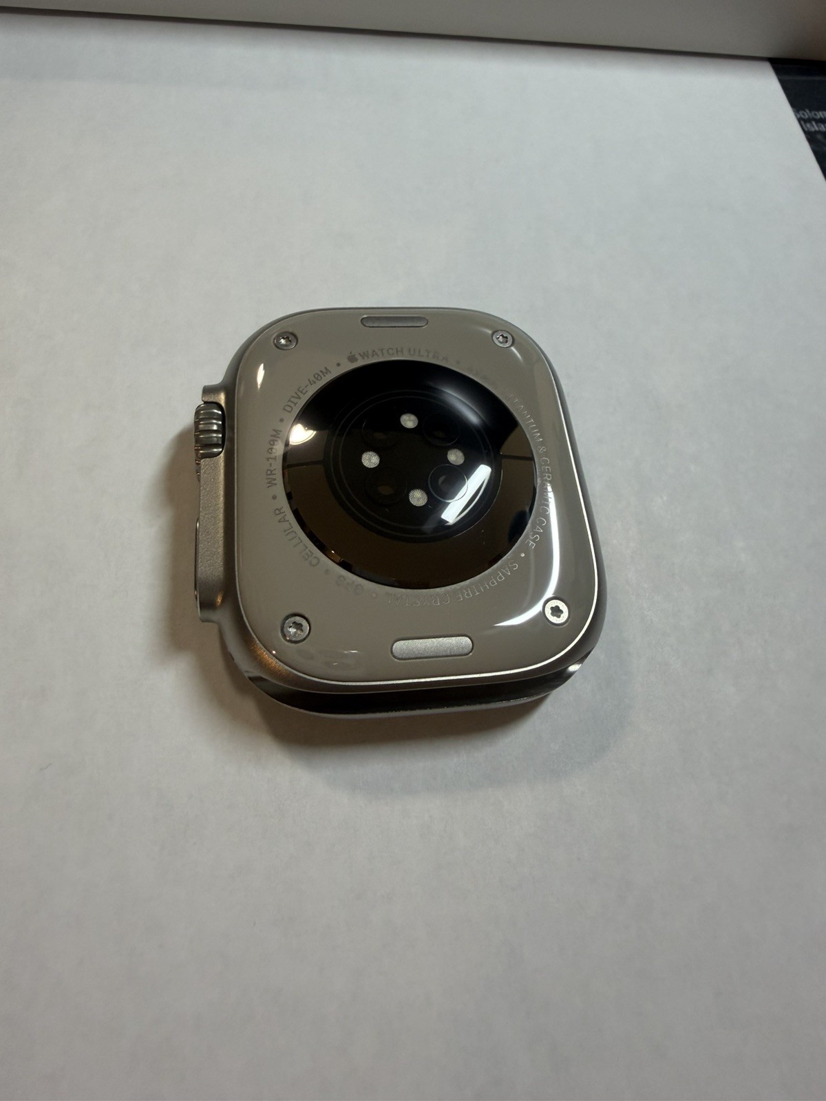 Unlocked Apple Watch Ultra 3 49MM Natural Titanium MEWH4LW/A Excellent Condition