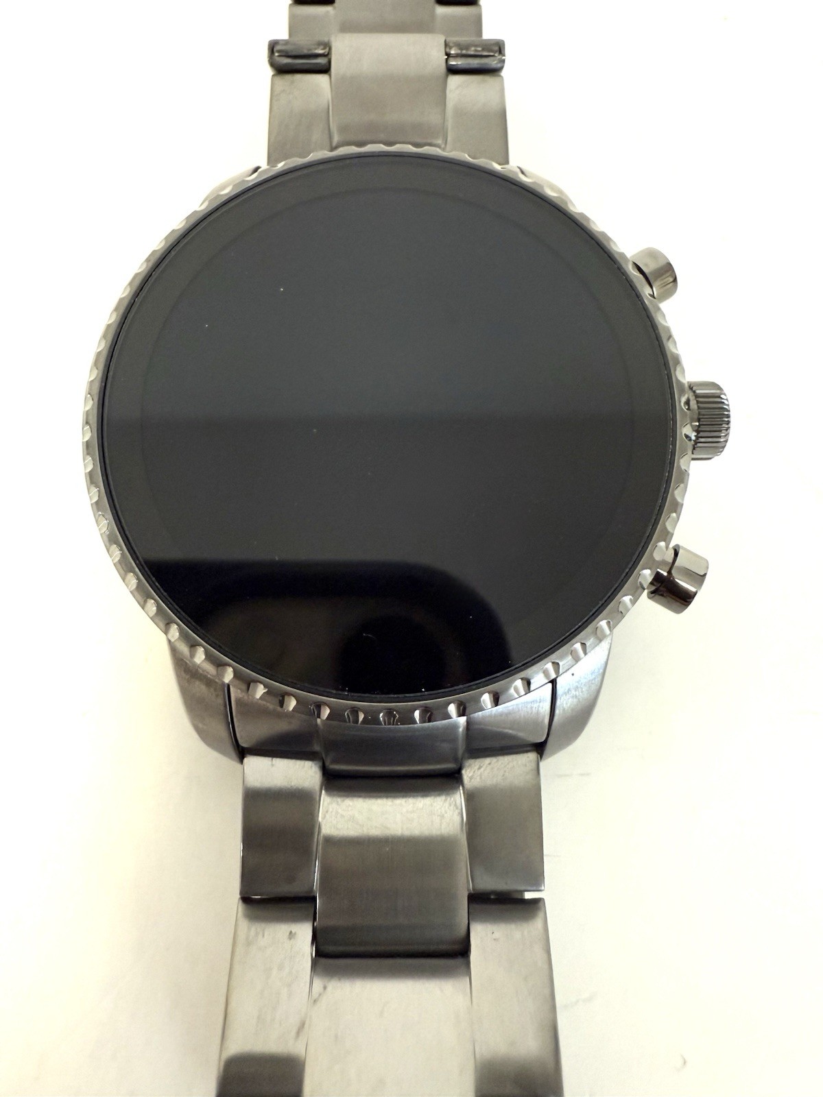 Fossil – Gen 4 Explorist HR Smartwatch Gunmetal Gray Stainless Steel – FTW4012