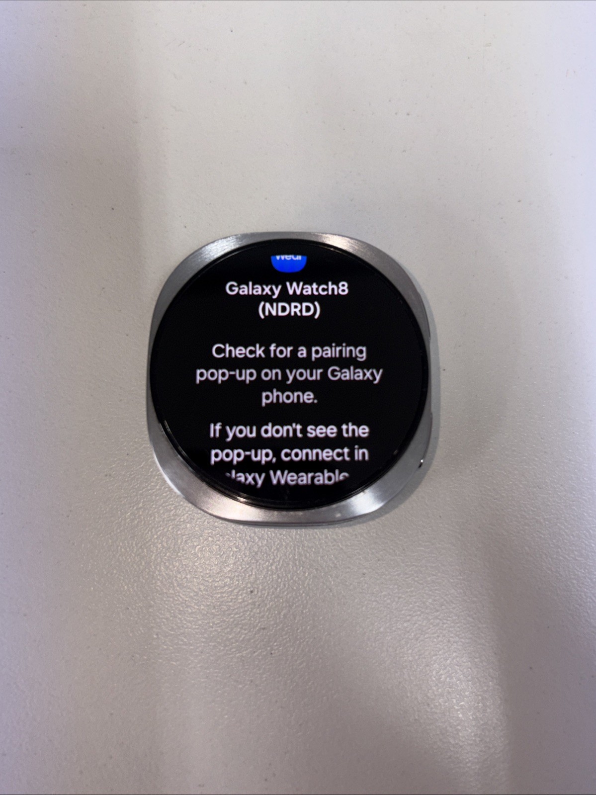 samsung galaxy watch 8 40mm-White Band