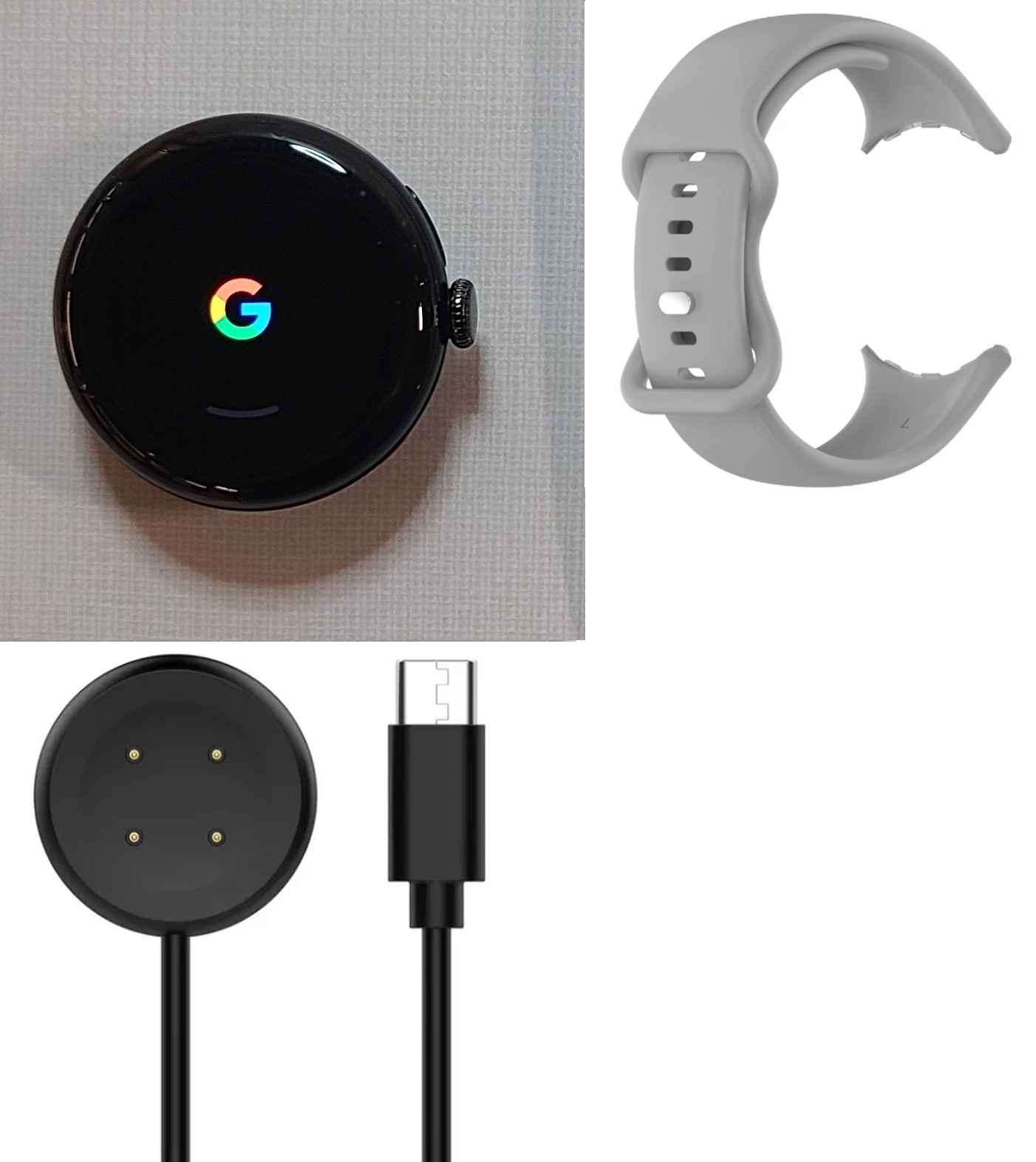 Google Pixel Watch 2 – G4TSL 41mm GPS – Hazel Gray – MODERATE Condition