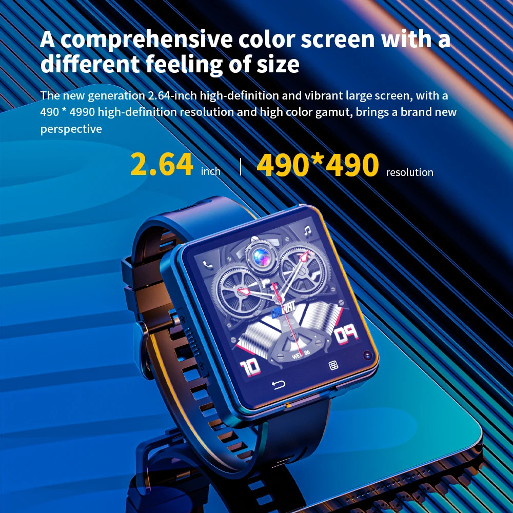 New MAX Dual Camera Android 11 Watch Phone Wi-Fi Smart Network Phone Calls Mini