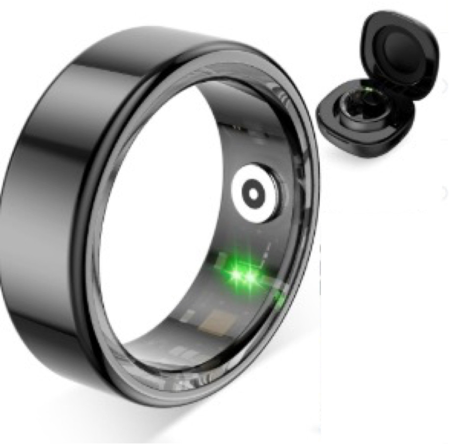 COLMI R02 Smart Ring with Charging Case Health Fitness Tracker Heart Rate Sleep