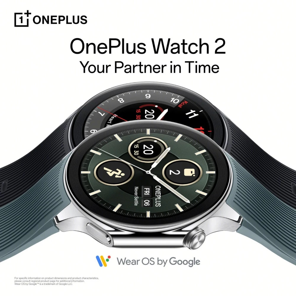 OnePlus Watch 2 Smart Watch 1.43” Display Compass Waterproof Bluetooth GPS